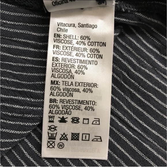 Roxy Ferry Escape Wrap Skirt In Navy/White Stripe - Picture 16 of 16